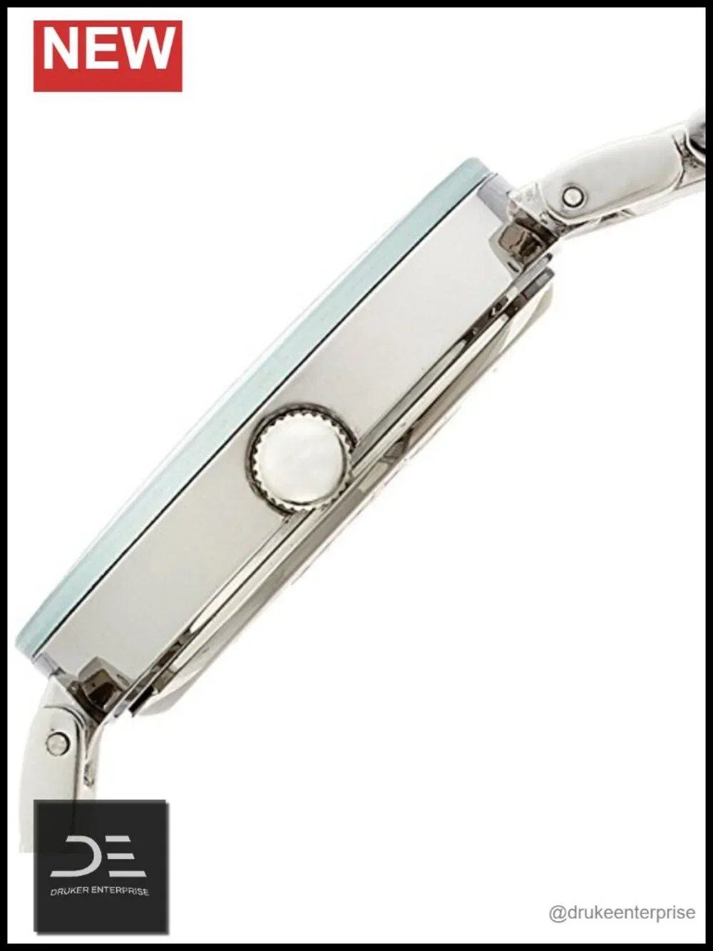 Genuine Diamond Dial Bracelet Watch with Sunray Dial